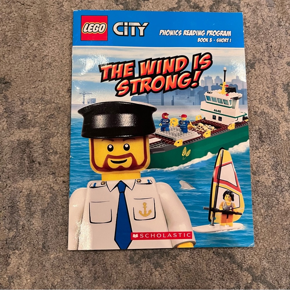 LEGO City Phonics Reading Program Book